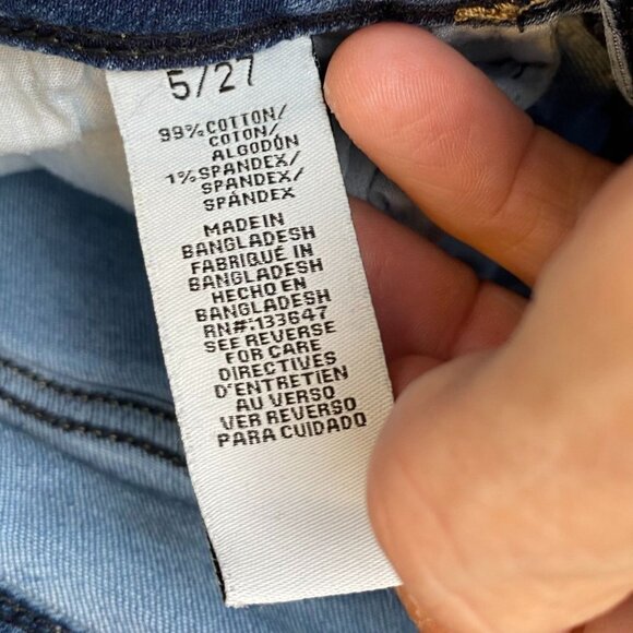 Celebrity Pink Womens Jeans Lot of Two Size 5/27 Blue Denim The Chic & Spice Y2K - Picture 13 of 16